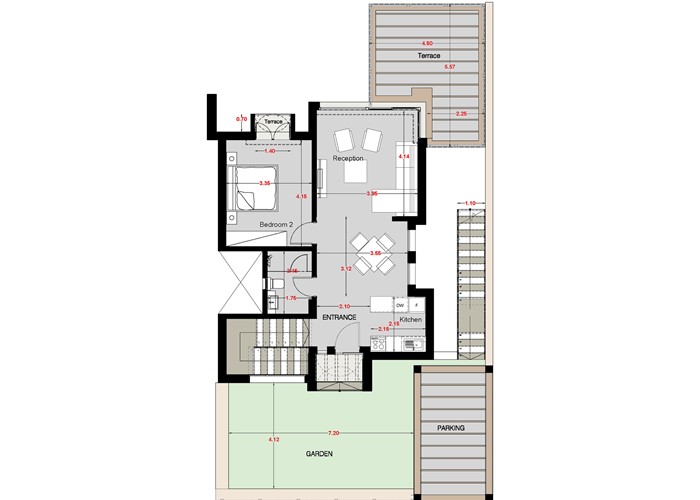 Fully finished twin villa with sea view - 2